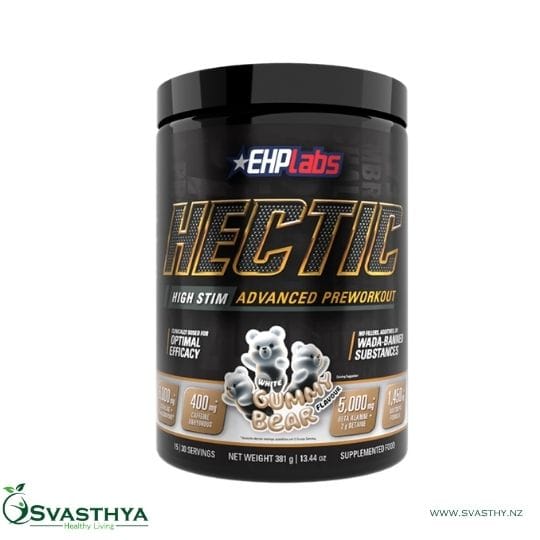 EHP Labs Hectic Pre Workout -White gummy bear 60 serves