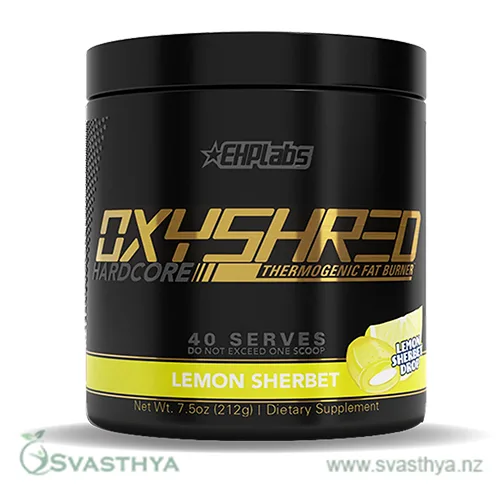 EHP LABS OXYSHRED HARDCORE LEMON SHERBET