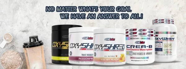 EHP Labs Product Range Banner