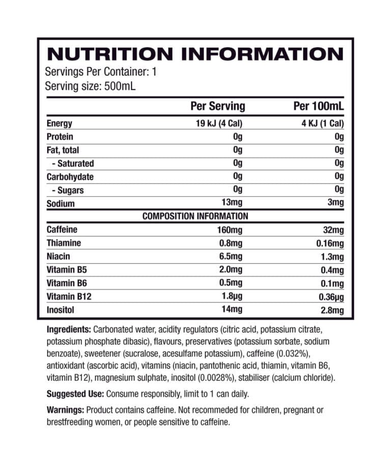 Bang Energy Drink 500 ml SVASTHYA NZ