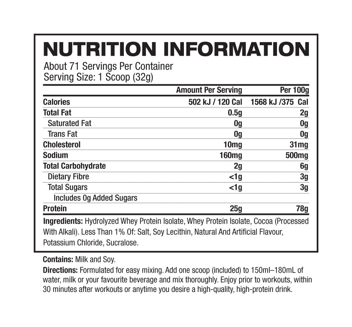 Dymatize ISO-100 Isolate Protein - Image 5