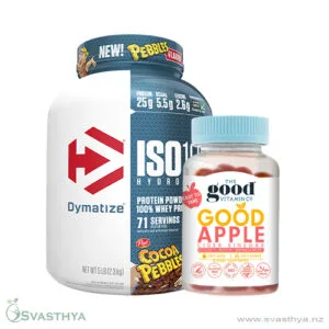 Dymatize ISO100 Cocoa Pebbles Plus THE GOOD Apple Cider Vinegar