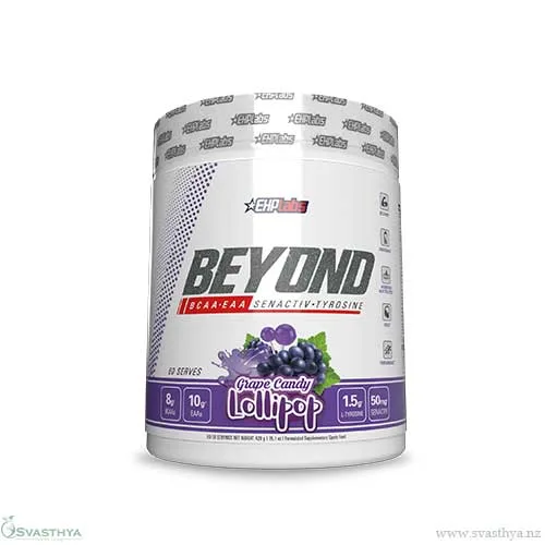 EHP Labs BEYOND BCAA + EAA | GRAPE CANDY LOLLIPOP | 60 SERVES