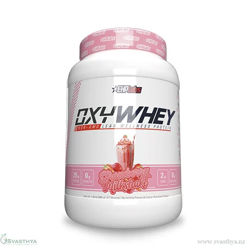 OxyWhey Strawberry milkshake