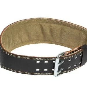 Harbinger 4inch Padded Leather Belt Front