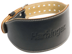 Harbinger 6 inch padded weight lifting belt.