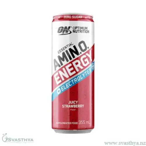 Optimum Nutrition Amino Energy Electrolyte Juicy Strawberry 6 Cans