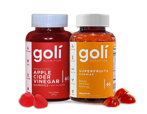 Goli Nutrition Apple Cider Vinegar Plus Superfruits Gummies