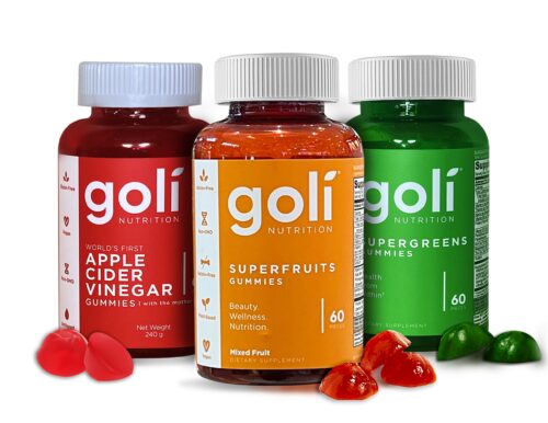 Goli Nutrition Apple Cider Vinegar Plus Superfruits and Supergreens Gummies