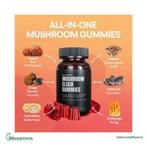 Blackgold Mushroom Gummies information banner