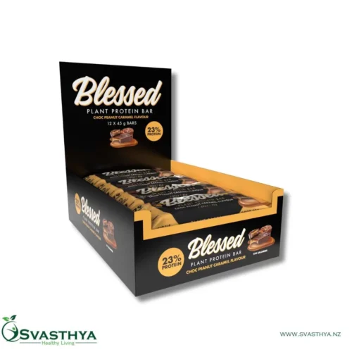 Blessed Plant Protein Bar Choc Peanut Caramel