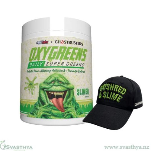 EHP Labs Oxygreen Daily Supergreen Slimer and Oxyshred slimer cap