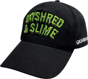 EHP Labs Oxyshred and Ghostbuster Slimer cap