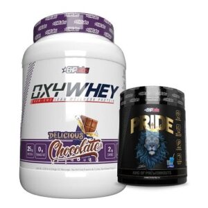 EHP Labs Oxywhey and Pride pre workout combo