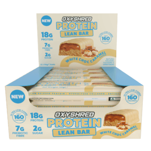Ehp Labs Oxyshred Lean Protein bar 12 pack White Choc Caramel