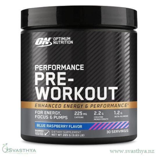 Optimum Nutrition Performance Pre-Workout Blue Raspberry