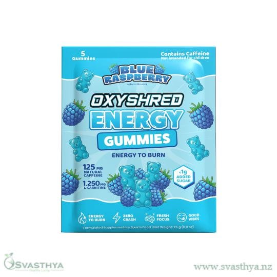 EHP LABS Oxyshred Gummies Blue Raspberry Satchet